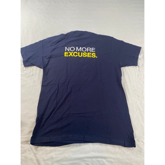 Tultex Other - Tultex 10 Minute Trainer T-Shirt Mens Large Navy No More Excuses Graphic